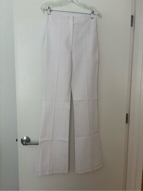 Marciano White High-Rise Flare Pants size 6 BNWT